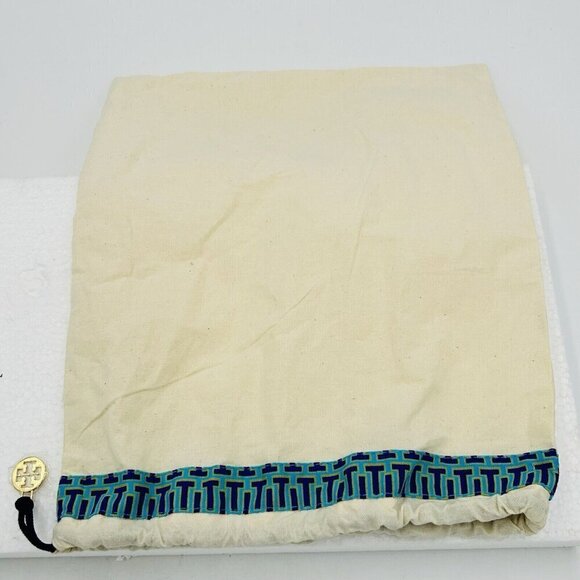 Tory Burch Caroline Flats Ballet Stretchy Beige Black Brown Tan Women's 6.5M - Picture 9 of 10